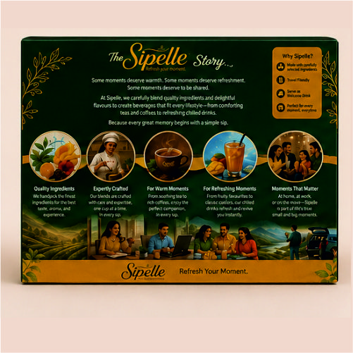 Sipelle Instant Coffee | Premix | Just add Hot Water | Coffee Ready in a minute | Travel Friendly | Refresh the moment - Image 3