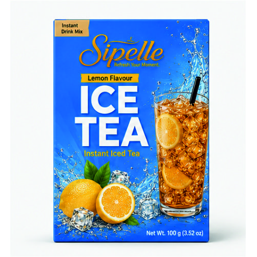 Sipelle Ice Tea lemon Flavour | Premix | Just add cold Water | Ready in a minute | Travel Friendly | Refresh the moment - Image 5