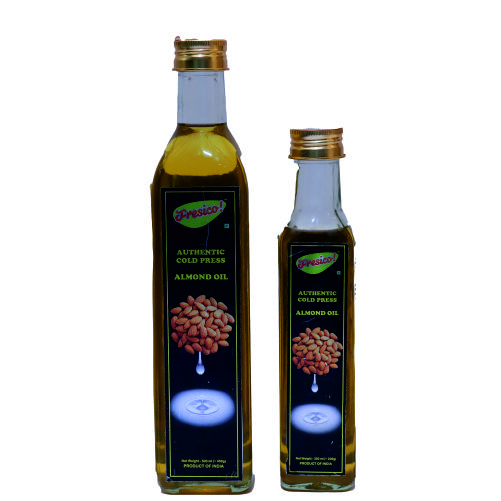 Fresico Cold Pressed Almond Oil | 100% Pure & Natural | Wood Pressed (Kachi Ghani) |  Chemical & Preservative Free | Rich in Vitamin E & Healthy Fats | Premium Sweet Almond Oil for Cooking